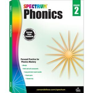 Spectrum Phonics, Grade 2: Volume 92 -- Spectrum